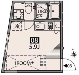 テラス上北沢の物件間取画像